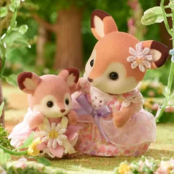 Deer Babies: Floral Swing Set