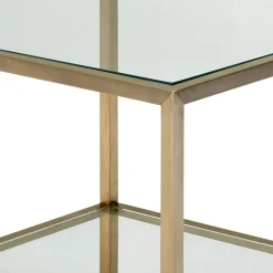 Dekko Nest of Tables Champagne Brass