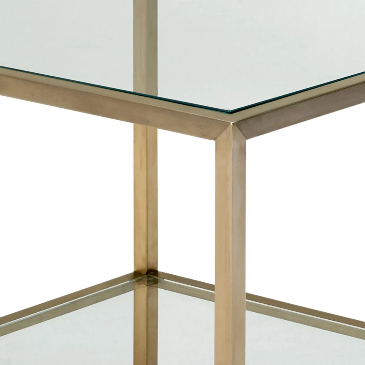 Dekko Nest of Tables Champagne Brass