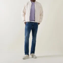 Delaware Mid-Rise Slim Leg Jeans