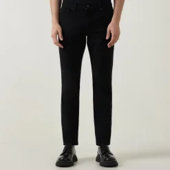 Delaware Mid-Rise Slim-Leg Jeans