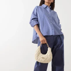 Demure Logo Crossbody Bag