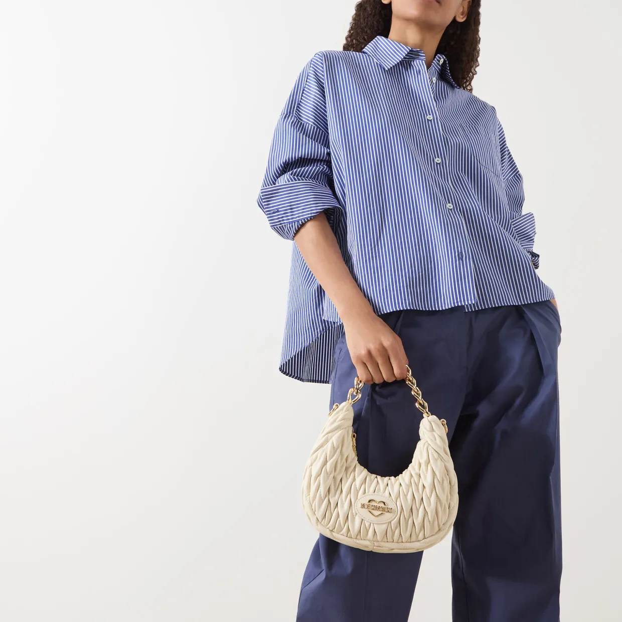 Demure Logo Crossbody Bag