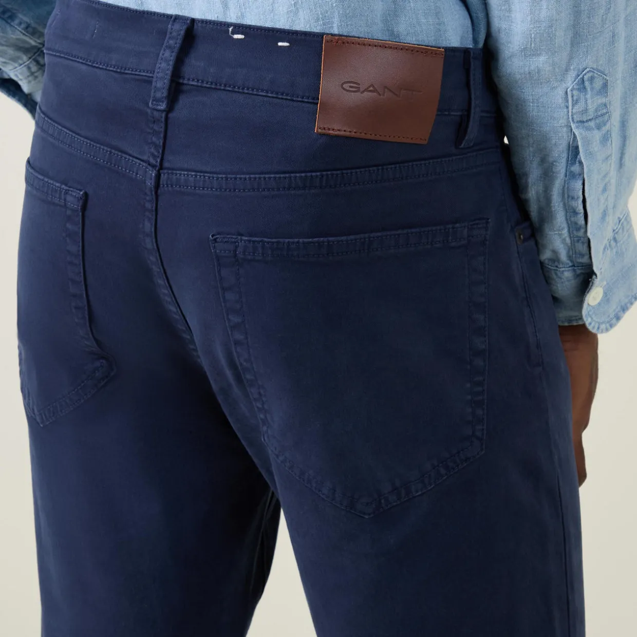Desert Five-Pocket Regular Trousers