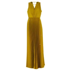 Dionne Eyelet Pleated Dress