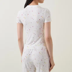 Ditsy Print Pyjama Top