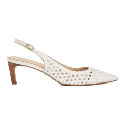Divided Slingback Heels