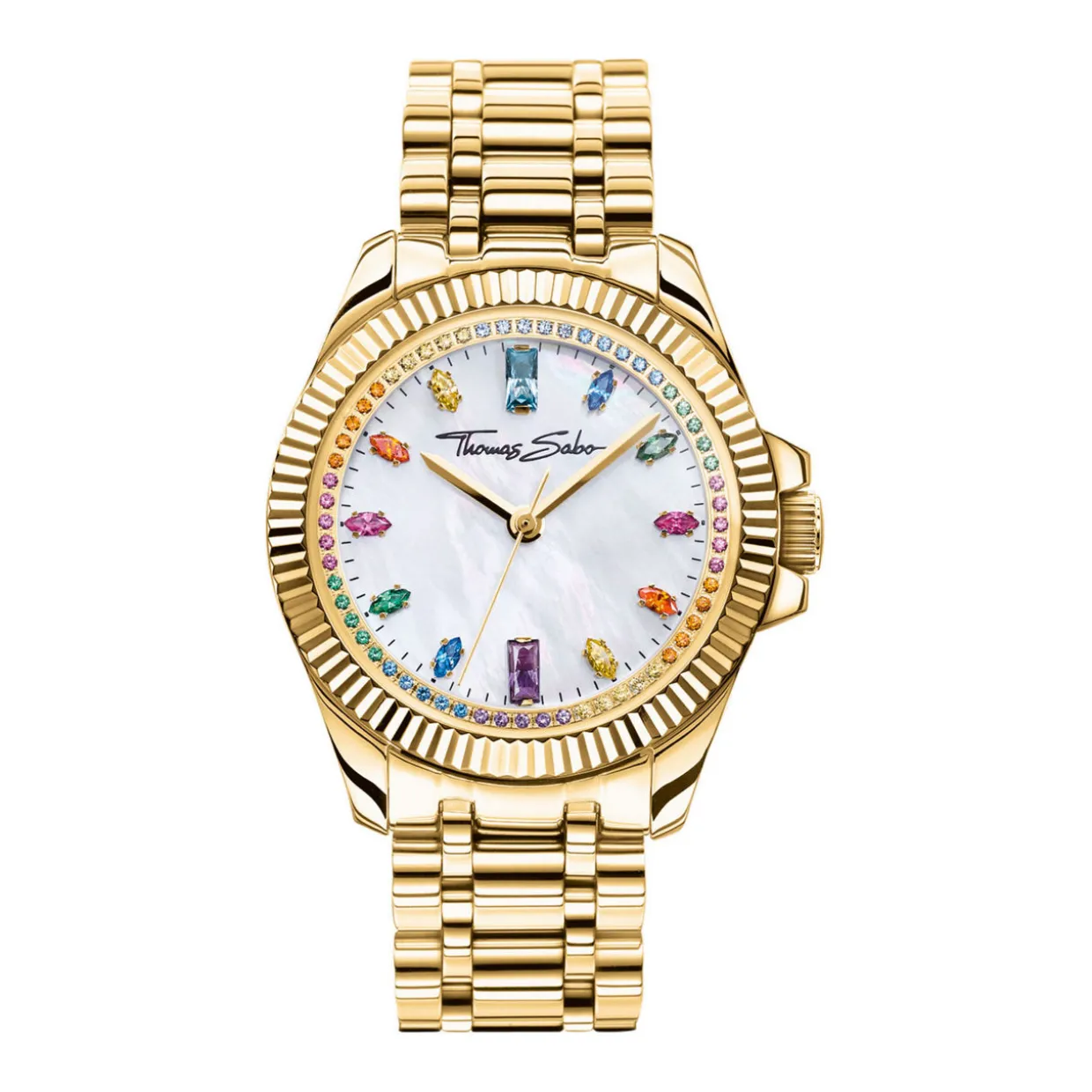 Divine Rainbow Embellished Watch