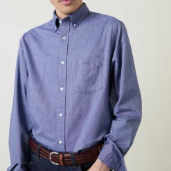 Dobby Dotted Oxford Shirt