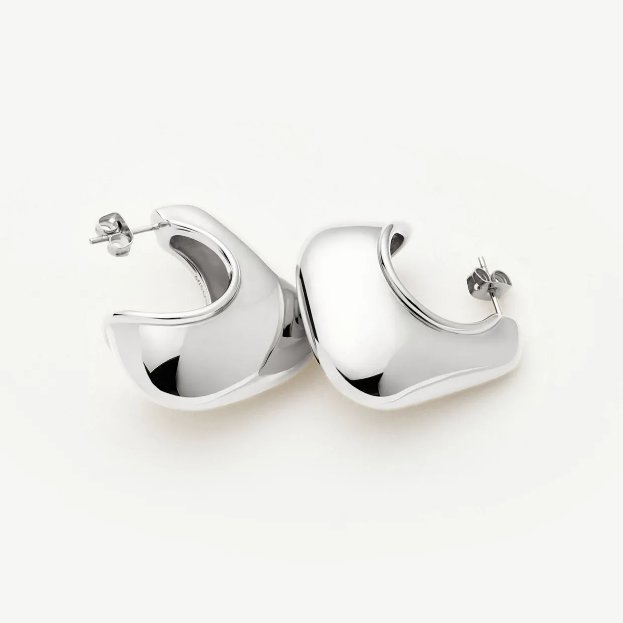 Dome Hoop Earrings
