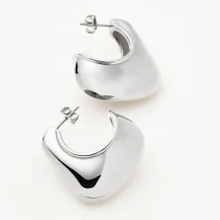 Dome Hoop Earrings