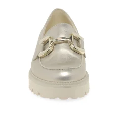 Donna Snaffle-Trim Loafers