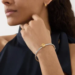 Double Knot Hinged Bangle