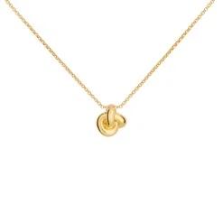 Double Knot Pendant Necklace