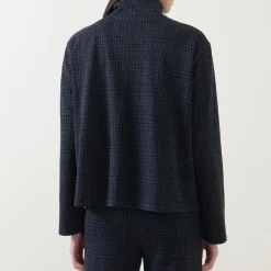 Double Pocket Check Jacket