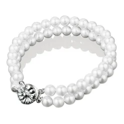 Double-Strand Pearl Bracelet