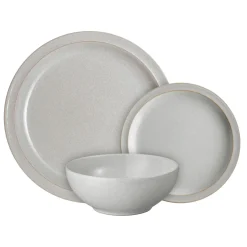 Dove Grey 12-Piece Tableware Set