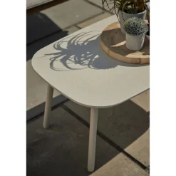 Dover Garden Lounge Set Ivory White Coconut