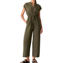 Drawstring Pocket Jumpsuit
