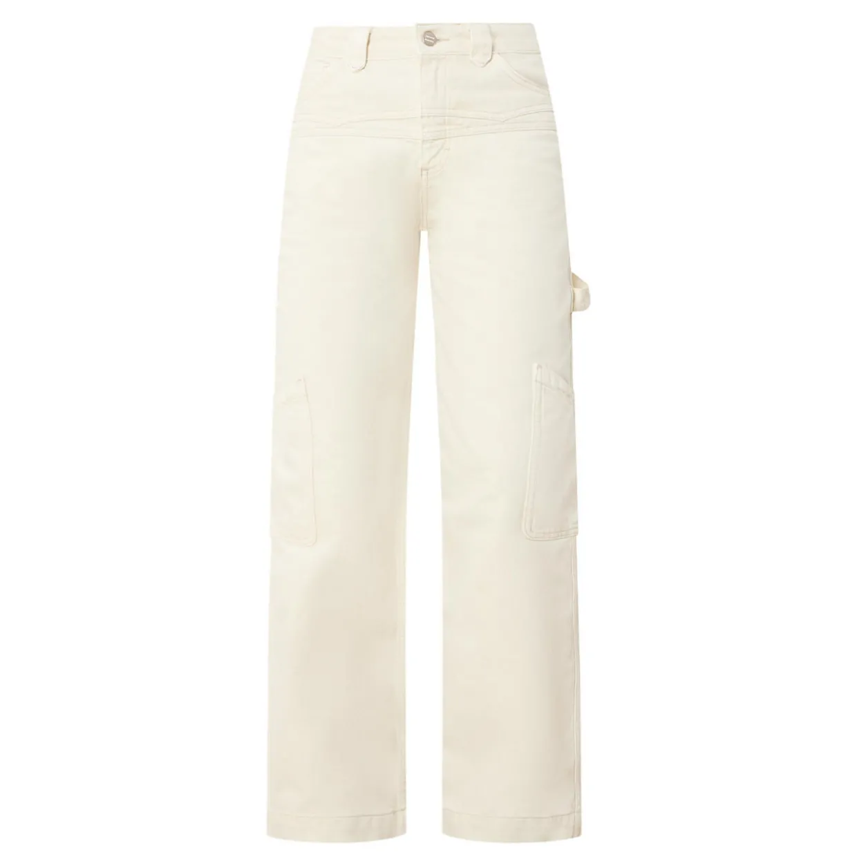 Drew Mid-Rise Straight Leg Jeans