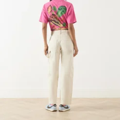 Drew Mid-Rise Straight Leg Jeans
