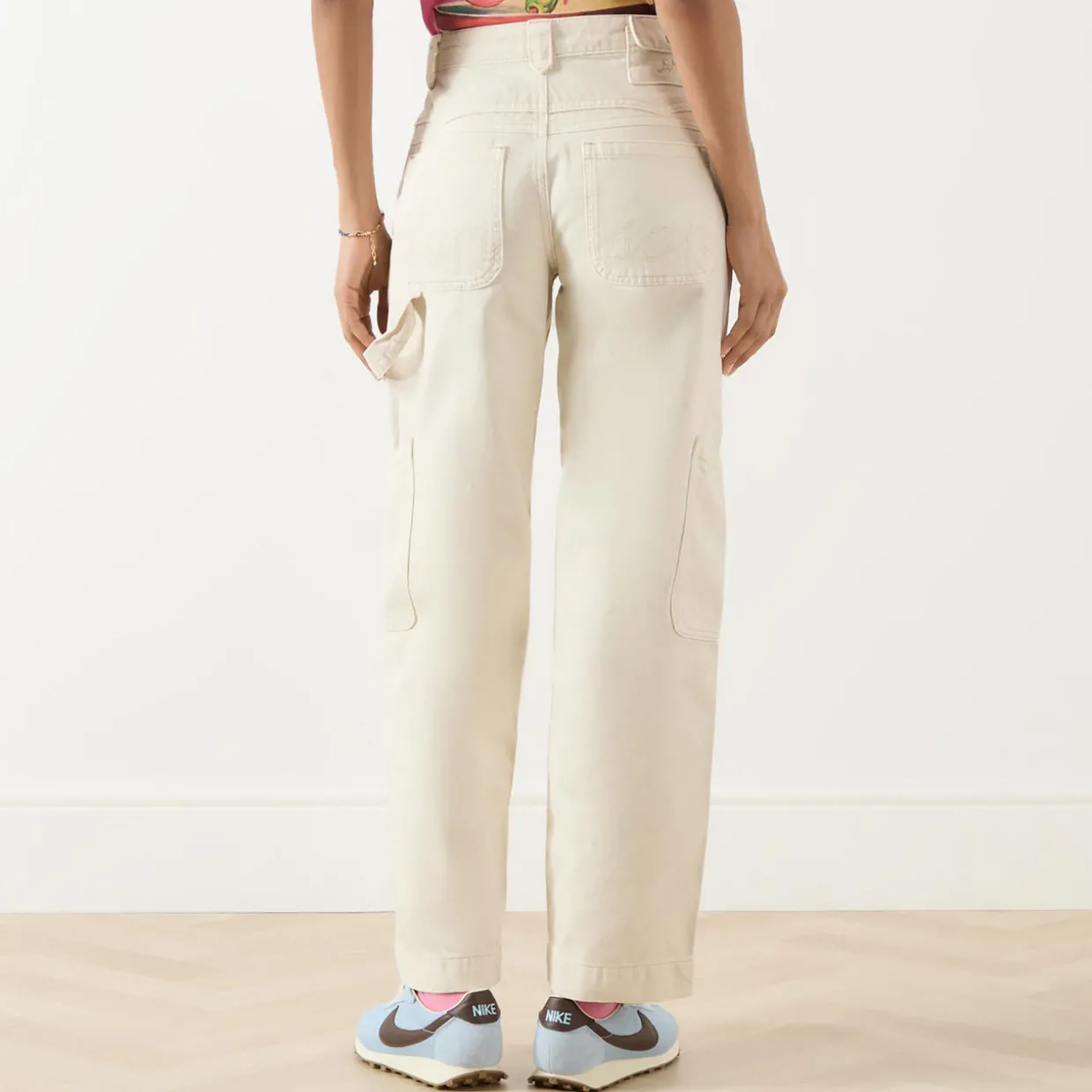 Drew Mid-Rise Straight Leg Jeans