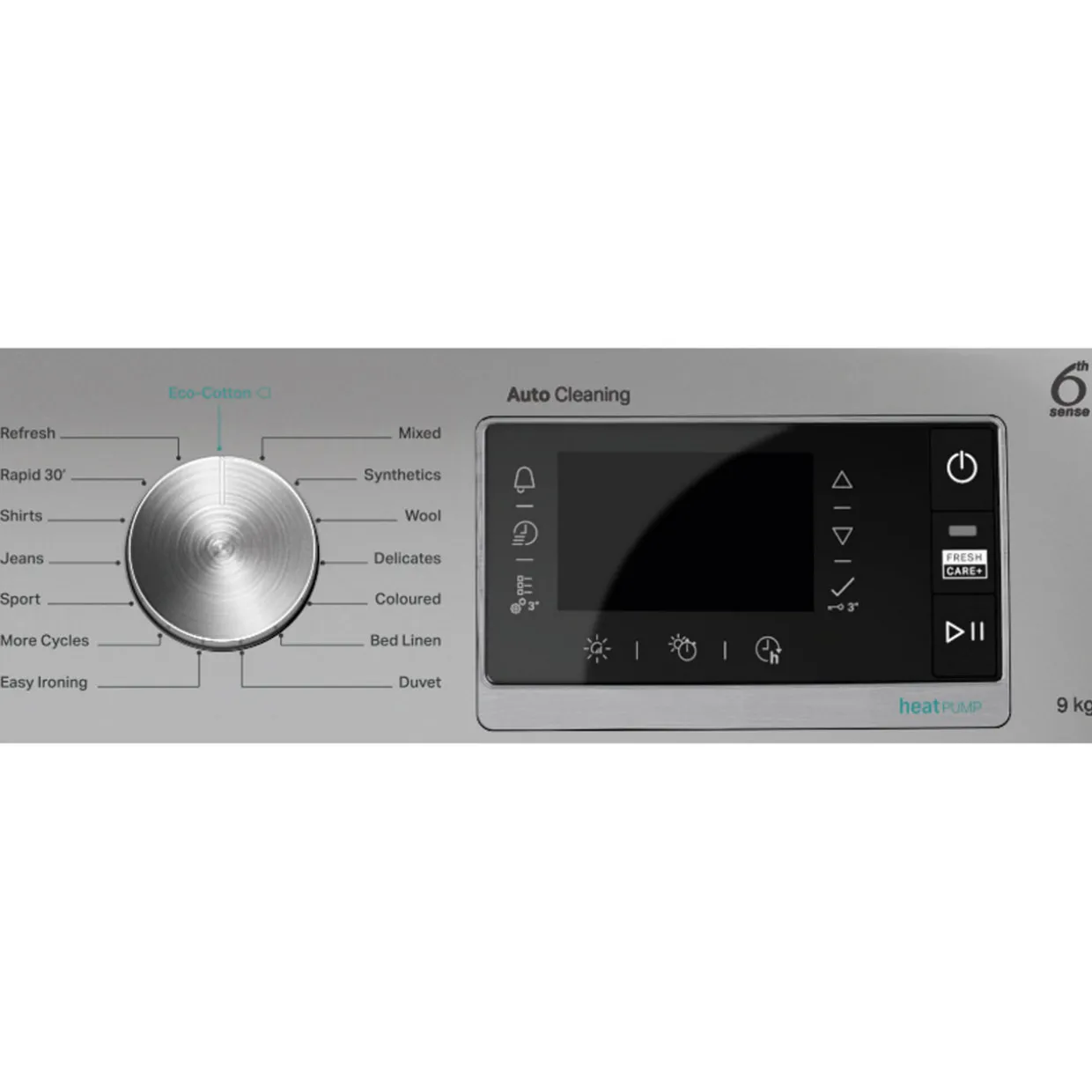 Dryer 9kg Heatpump Gun Metal