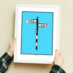 Dublin Road Sign Print