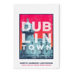 Dublin Town Howth Large Print