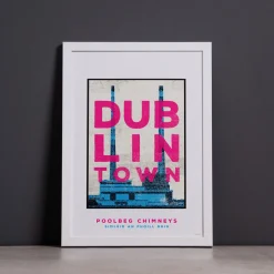 Dublin Town Poolbeg Large Print