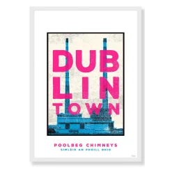 Dublin Town Poolbeg Large Frame