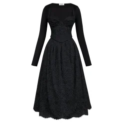 Duchess Lace Corset, Flared Skirt & Bolero Set