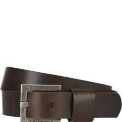 Duko Leather Belt Dark Brown