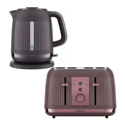 Dusk Kettle and Toaster Purple Set