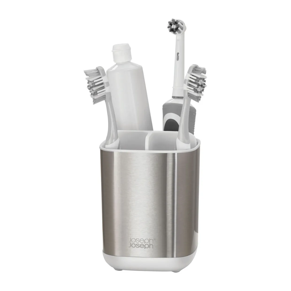 EasyStore Steel Toothbrush Holder