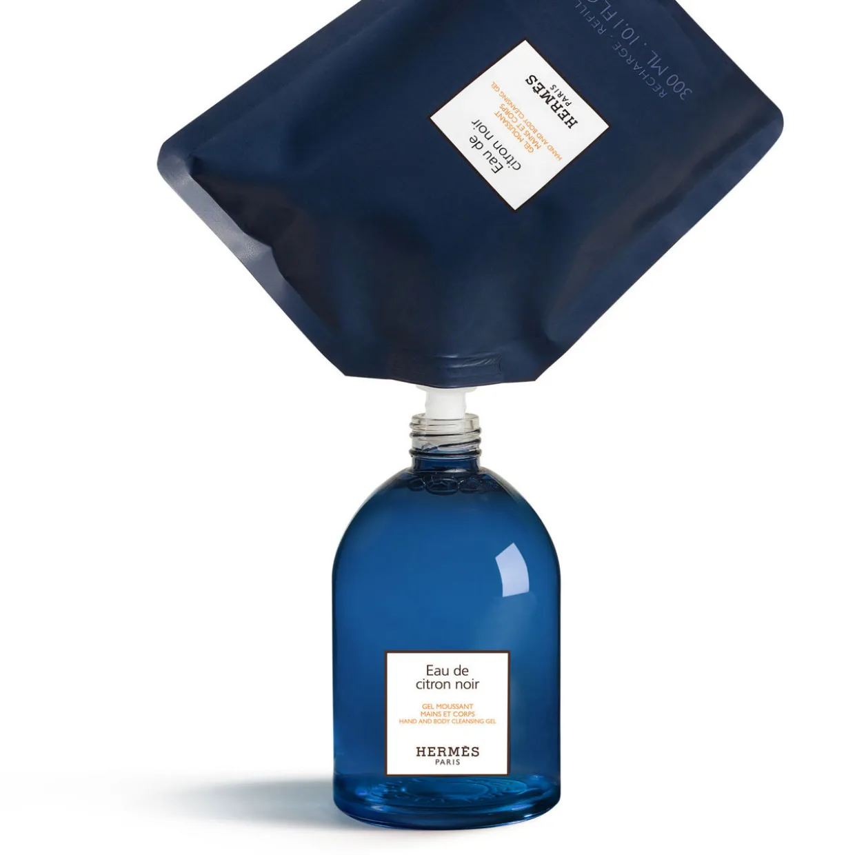 Eau de Citron Noir Hand and Body Cleansing Gel Refill