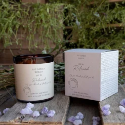 Eau So Relaxed Candle With Amethyst Stones