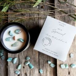 Eau So Special Green Aventurine Candle