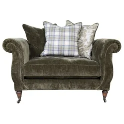 Eccleston Pillow Back Snuggler Blanik Moss