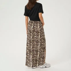 Edita Amber Leopard Skirt