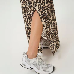 Edita Amber Leopard Skirt