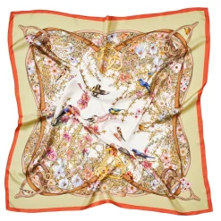 Edwardian Garden Silk Scarf