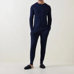 Elasticated Drawstring Waffle Sweatpants