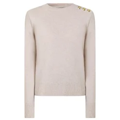 Eleanor Button-Detail Sweater