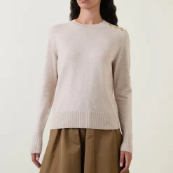 Eleanor Button-Detail Sweater