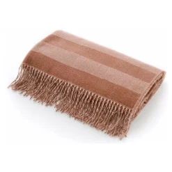 Elgin Throw White Rust