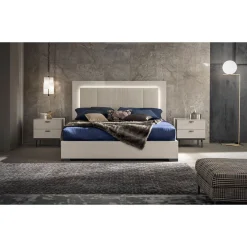 Elisa Fixed Slats Bed Frame 5ft Neutral - King