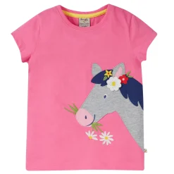 Elise Horse Appliqué T-Shirt