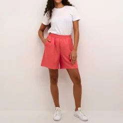 Elise Mid-Rise Casual Shorts