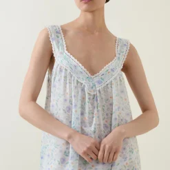 Elle Pansy Print Night Dress